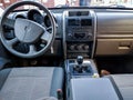 Dodge Nitro interior view. Royalty Free Stock Photo