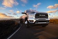 Dodge Ram 2500 on a mountain road