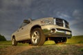 Dodge ram pickup sideview Royalty Free Stock Photo