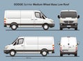 Dodge Sprinter MWB Low Roof Delivery Van 2010