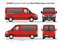 Dodge Sprinter SWB Low Roof Combi Van 2010