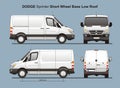 Dodge Sprinter SWB Low Roof Delivery Van 2010