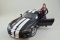 Dodge Viper 1:18 AutoArt model Royalty Free Stock Photo