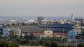 Dodger Stadium view from top Royalty Free Stock Photo