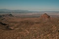 Dodson Trail Winds Toward Valley in Big Bend Royalty Free Stock Photo