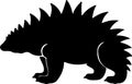 Doedicurus Black Silhouette Generative Ai Royalty Free Stock Photo