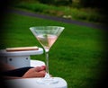 Does not this just make you want to have a martini and relax Royalty Free Stock Photo