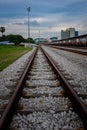 It doesn't matter which side of the tracks your from, the train still rolls the same. Train tracks at Ipoh