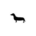Dog vector icon Royalty Free Stock Photo