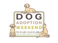 Dog Adoption Event Royalty Free Stock Photo