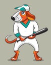 Dog the baseball player