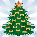 Dog Bone Christmas Tree