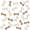 Dog bones seamless