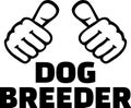 Dog breeder thumbs