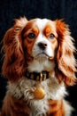 Dog of the Cabalier King Charles breed