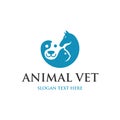 Dog Cat Horse Animal Vet Illustration Business Logo Royalty Free Stock Photo