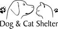 Dog and cat shelter. Sign for logo design Royalty Free Stock Photo