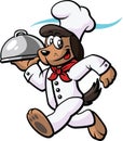 Dog Chef Running