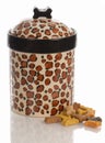 Dog cookie jar Royalty Free Stock Photo