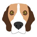 Dog face icon