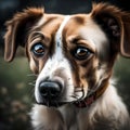 A dog feeling sad - ai generated image Royalty Free Stock Photo