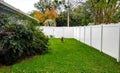 Dog fence yard play fun green Florida trees what look cute fun