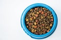 Dog food, dry food for animals, poppy mixed food Royalty Free Stock Photo