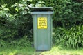 Dog fouling clean up after your dog or face a fine sign Royalty Free Stock Photo