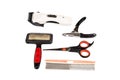 Dog grooming tools and accessories set