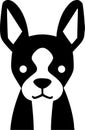 Dog - high quality vector logo - vector illustration ideal for t-shirt graphic Royalty Free Stock Photo