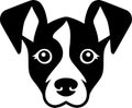 Dog - high quality vector logo - vector illustration ideal for t-shirt graphic Royalty Free Stock Photo