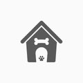 Dog house icon, pet, house, shelter