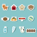 Dog icon vector Royalty Free Stock Photo