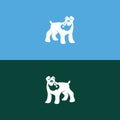 Dog symbol logo