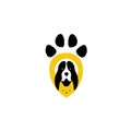 Dog logo template, Veterinary Clinic logo