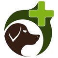 Dog_logo_1 Royalty Free Stock Photo