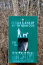 Dog poop bags containers