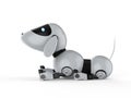 Dog robot crouch
