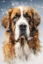 A Dog\'s Life in Winter: From Crayons to Candy