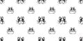 Dog seamless pattern french bulldog vector shower bath rubber duck scarf isolated repeat wallpaper tile background cartoon illustr Royalty Free Stock Photo