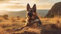 Dog german pet domestic shepherd nature canine breed animal mammal purebred