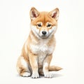 Dog_Shiba_Watercolor1_9