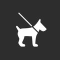 Dog vector icon Royalty Free Stock Photo