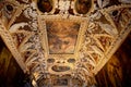 Interior The Doge`s Apartments in the Doge Palace Venice Italy Royalty Free Stock Photo