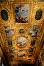 Interior The Doge`s Apartments in the Doge Palace Venice Italy Royalty Free Stock Photo