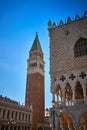 Doge`s Palace Palazzo Ducale Piazza San Marco Venice Italy Royalty Free Stock Photo