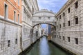 Doge`s Palace at St. Mark`s Square in Venice Italy at sunrise Royalty Free Stock Photo