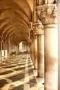 Doge`s palace in Venice, Italy. Royalty Free Stock Photo