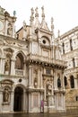 Doges palace courtyard building, Venice Royalty Free Stock Photo