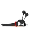 Doggi slug is agry Royalty Free Stock Photo